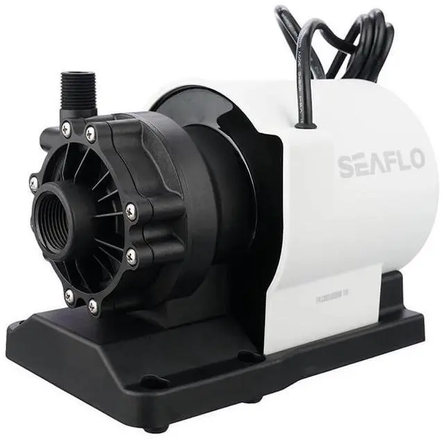 Main image of 1000 GPH Air Conditioning Pump 115V Marine AC 16.6 GPM Magnetic Drive Circulation for Systems up to 45000 BTU 26.9 ft Head Continuous Duty HVAC Pump