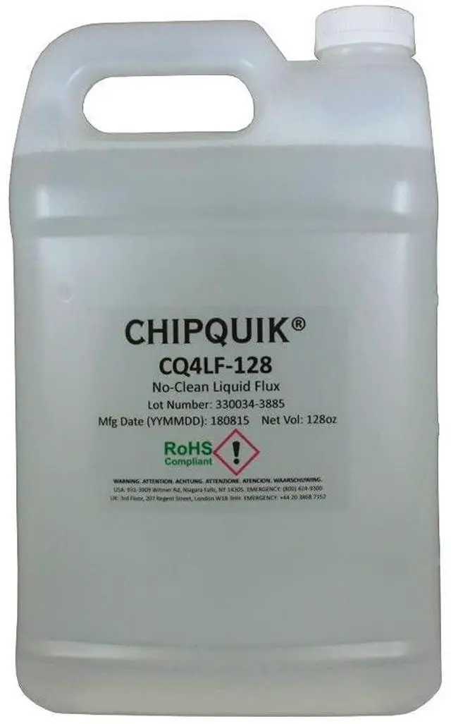 Main image of CQ4LF Liquid Flux No-Clean (1 Gallon (128oz) Jug)