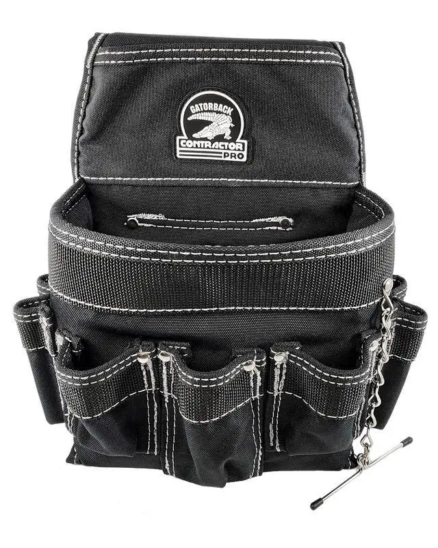 Alt view image 3 of 6 - B240 Electrician's Combo with Pro-Comfort Back Support Belt. Heavy Duty Ventilated Work Belt (XX-Large 47-52 inches)