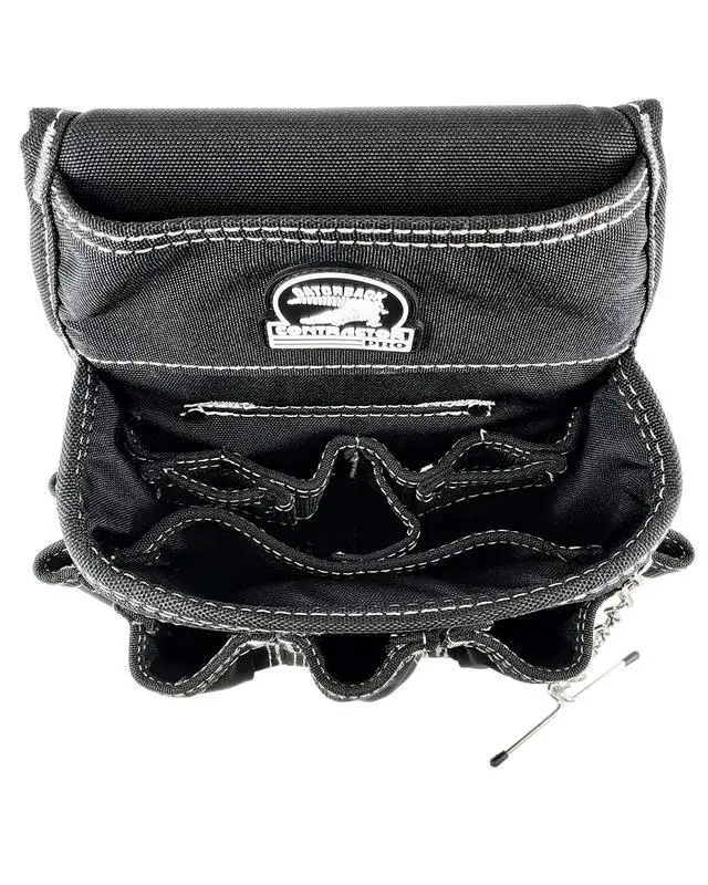 Alt view image 4 of 6 - B240 Electrician's Combo with Pro-Comfort Back Support Belt. Heavy Duty Ventilated Work Belt (XX-Large 47-52 inches)