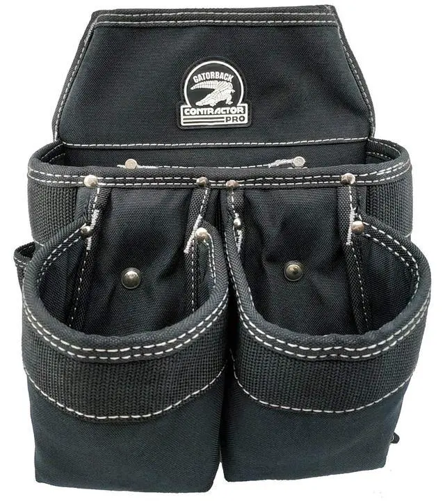 Alt view image 5 of 6 - B240 Electrician's Combo with Pro-Comfort Back Support Belt. Heavy Duty Ventilated Work Belt (XX-Large 47-52 inches)