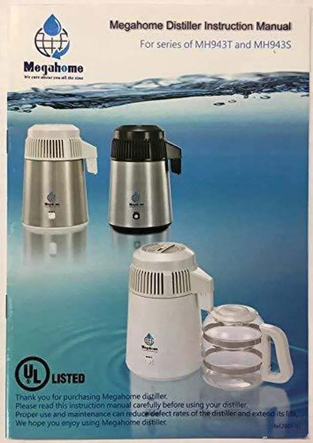 Alt view image 6 of 6 - Countertop Water Distiller Stainless, Glass Collection