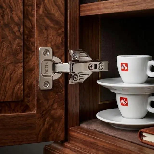 Alt view image 2 of 6 - 100-Pack, Full Overlay Cabinet Door Hinges,105 Degree Adjustable Concealed Kitchen Cabinet Hinges Soft Close for Face Frame Cabinet, with Screws - Durable and Easy Installation