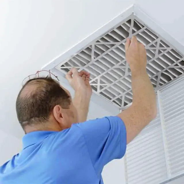 Alt view image 5 of 6 - 3 Pack Pleated Air Filter, Air Bear MERV 11 for HVAC/Furnace, 20x25x5 in
