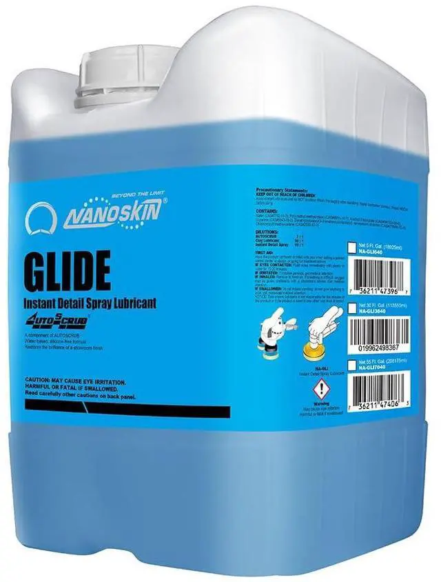 Main image of GLIDE Silicone Free Spray Detailer 5 Gallons - Use with Autoscrub/Clay Bar After Car Wash | Leaves No Residue Before Wax Sealant Coating | Automotive, Home, Garage, DIY & More | Concentrated
