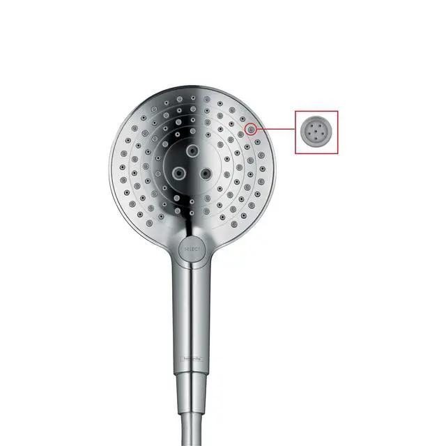 Alt view image 3 of 6 - Raindance Select S Easy Install 5-inch Handheld Shower Head Modern 3 -Spray PowderRain, Rain, Whirl 26037821
