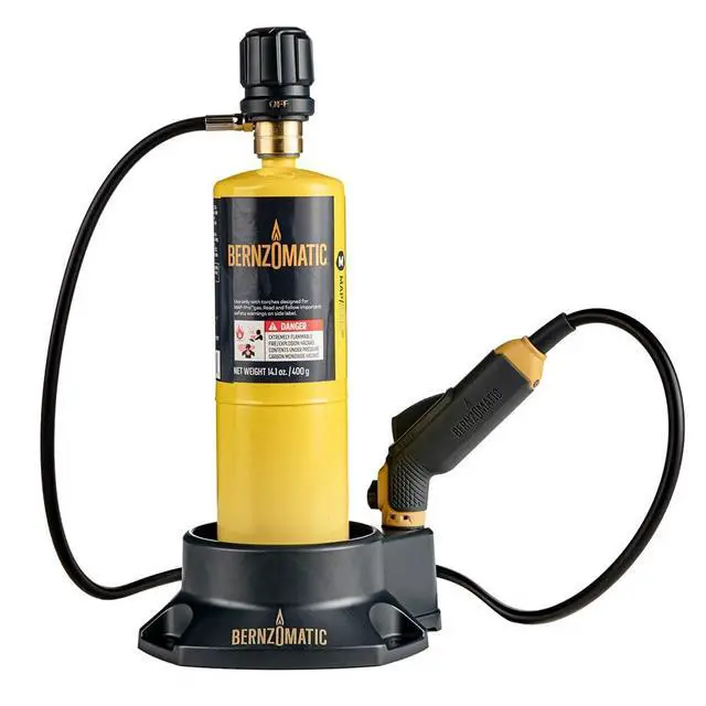 Alt view image 2 of 6 - FirePoint Creator Tool, Precision Flame Hand Torch for use with MAP-Pro or Propane Fuel (Firepoint Tool + 3 MAP Pro Cylinders)