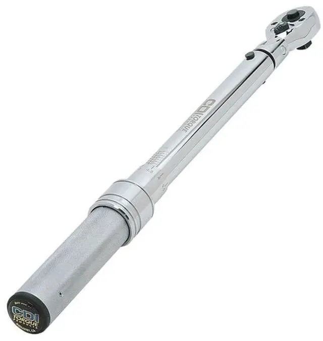Main image of CDI 1/2 Inch Drive Adjustable Click Torque Wrench, Range 20-150 Ft Lbs / 34-197 Nm (1503MFRMH)