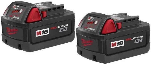 Main image of 48-11-1828 M18 XC RED LITHIUM 18-Volt Lithium-ion Cordless Tool Battery (2 pack)