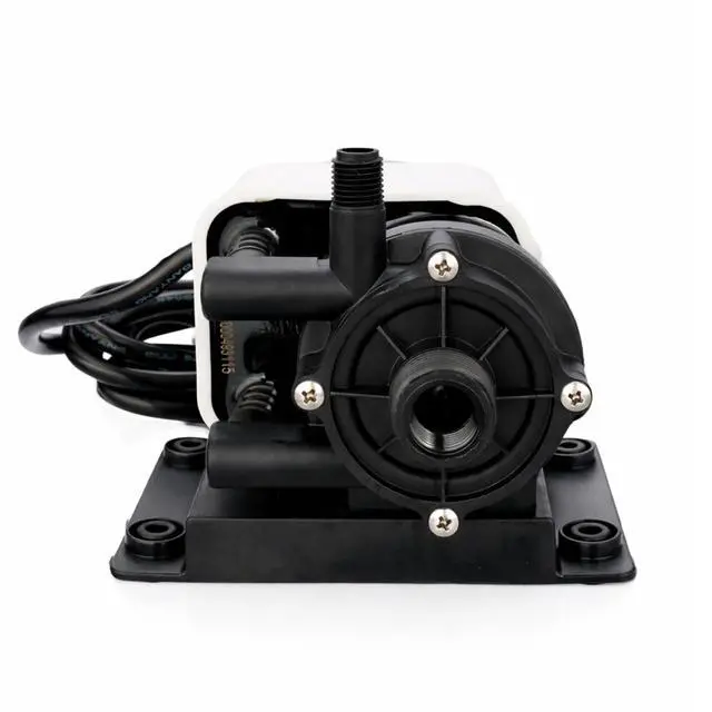 Alt view image 4 of 6 - 250 GPH Marine Air Conditioning Pump 230V, 5 GPM Magnetic Drive Circulation Pump, 13 ft Head, Continuous Duty HVAC Pump for AC Systems up to 10,000 BTU, 4-Year Warran