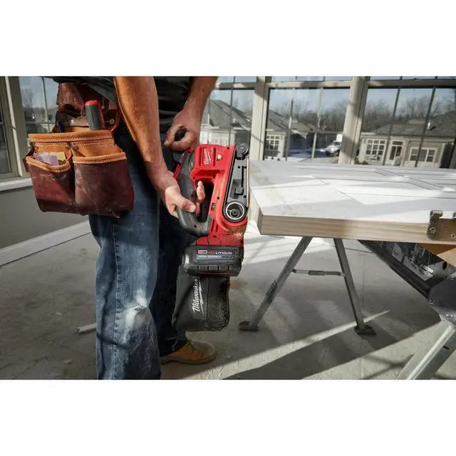 Alt view image 5 of 6 - Electric Tool M18 Fuel 3"" x18 Belt Sander