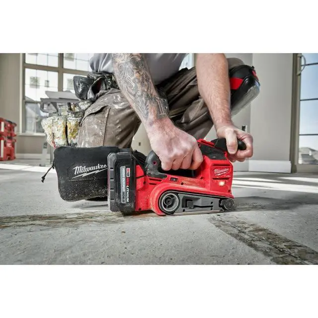 Alt view image 6 of 6 - Electric Tool M18 Fuel 3"" x18 Belt Sander