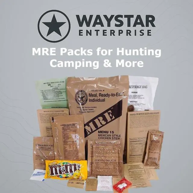 Alt view image 5 of 6 - MRE Meals Ready to Eat A & B Case Bundle (2 x 12 Packs) 2025 Inspection or Better Emergency Survival Food w/Flameless Heaters