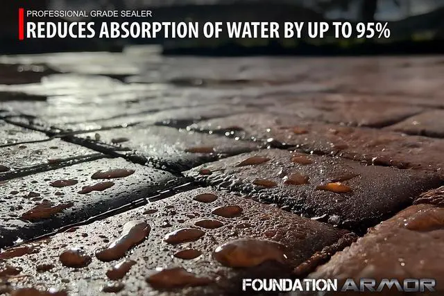 Alt view image 2 of 6 - Armor WL550 Deep Penetrating Solvent-Based Matte Wet Look 5 Gallon Concrete Sealer - Professional Grade Long Lasting Matte Wet Look Sealer For Concrete, Brick, Flagstone, Bluestone, Slate, and Masonry