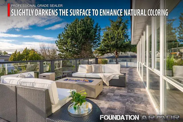 Alt view image 3 of 6 - Armor WL550 Deep Penetrating Solvent-Based Matte Wet Look 5 Gallon Concrete Sealer - Professional Grade Long Lasting Matte Wet Look Sealer For Concrete, Brick, Flagstone, Bluestone, Slate, and Masonry