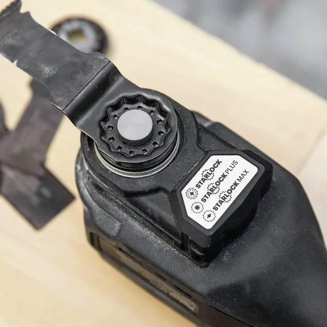 Alt view image 3 of 6 - XMT04ZB 18V LXT® Lithium-Ion Sub-Compact Brushless Cordless StarlockMax® Multi-Tool, Tool Only | StarlockMax® Multi-Tool, Tool Only