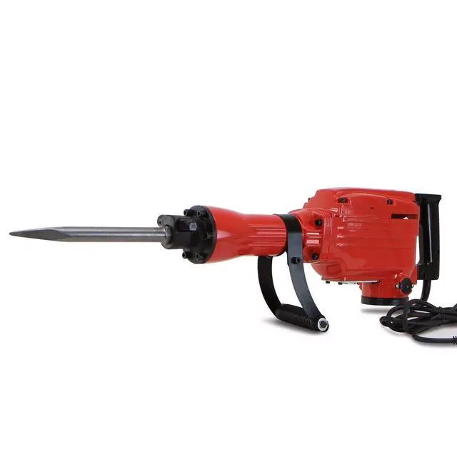 Alt view image 5 of 6 - 2200W Electric Demolition Jack Hammer Concrete Breaker Punch Drill Chisel & Shovel Digging Bits w/Case