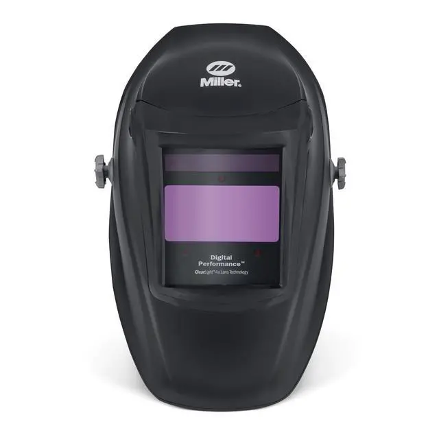Alt view image 3 of 6 - Digital Performance Series Auto-Darkening Welding Helmet with ClearLight 4x Technology - Professional Welding Hood for MIG, TIG & Grinding - Welder Mask for Men & Women, Black