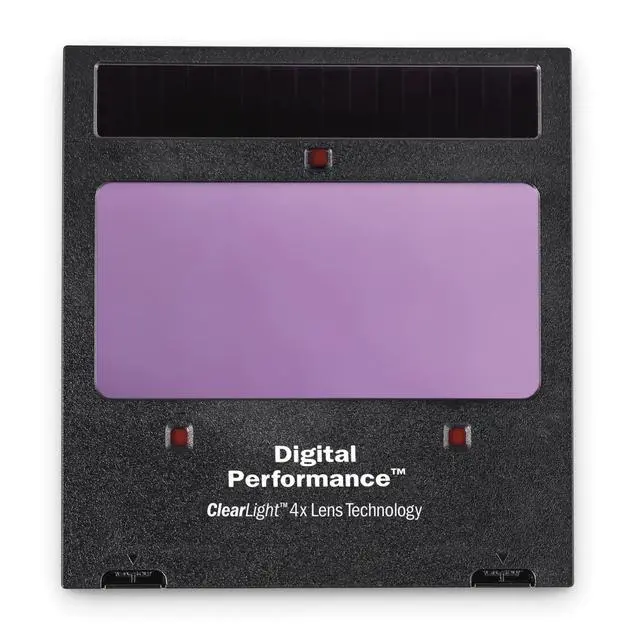 Alt view image 5 of 6 - Digital Performance Series Auto-Darkening Welding Helmet with ClearLight 4x Technology - Professional Welding Hood for MIG, TIG & Grinding - Welder Mask for Men & Women, Black