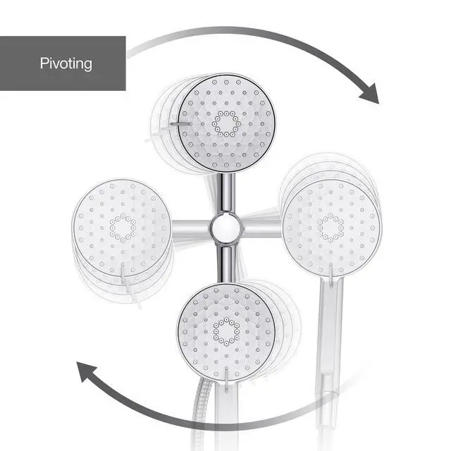 Alt view image 6 of 6 - K-23218-CP Awaken 2-in-1 Multifunction Shower Combo Kit, Durable Materials, Versatile Spray, Polished Chrome