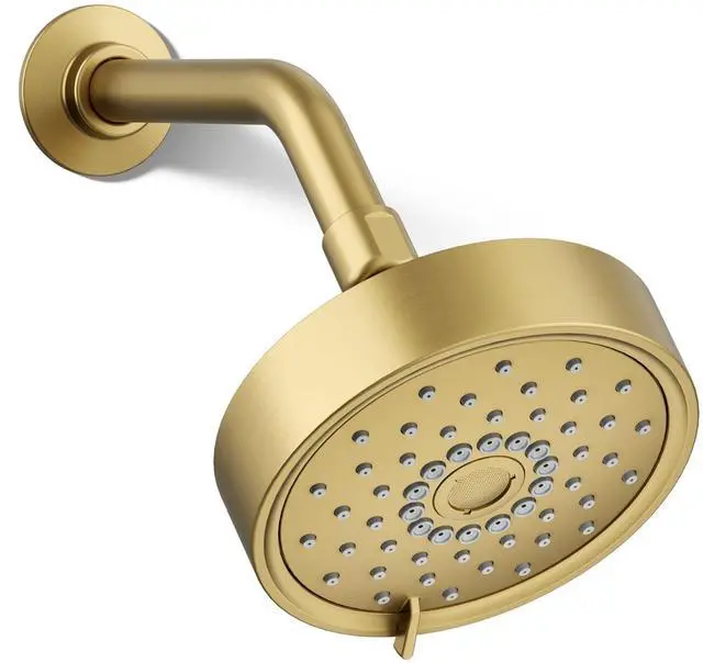 Main image of 22170-2MB Purist® Three-function showerhead, 2.5 gpm, Vibrant Brushed Moderne Brass