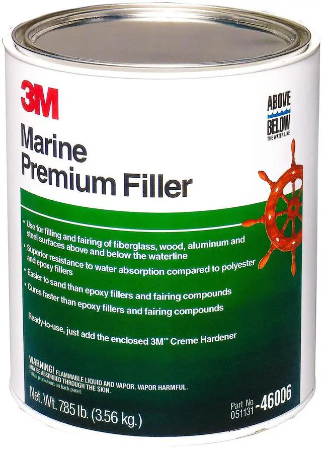 Main image of Marine Premium Filler, 46006, 1 gal