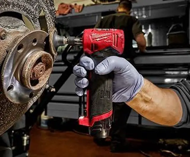Alt view image 4 of 6 - M12 FUEL 12V Lithium-Ion Brushless Cordless 1/4 in. Right Angle Die Grinder (Tool-Only)