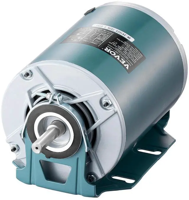 Main image of 1/2HP Furnace Blower Motor 1720RPM, 115V 7.1A Belt Drive Blower Motor Single Phase - 0.5" Shaft Diameter, 1.6" Shaft Length, CW/CCW Rotation
