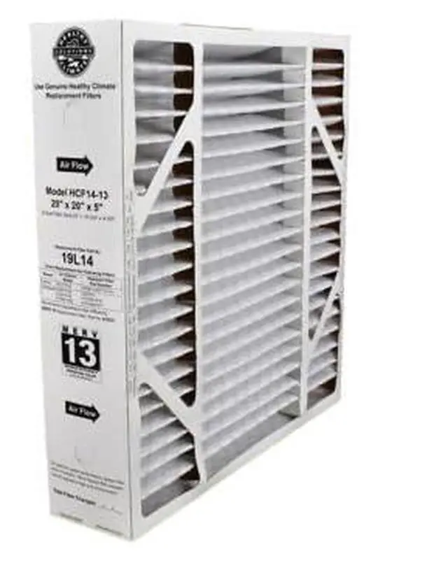 Alt view image 2 of 2 - Lennox 19L14-20" x 20" x 5" HCF14-13 Air Filter, MERV 13 (5)