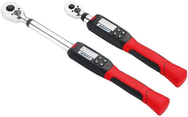 Main image of ARM601-34 3/8 & ½ Heavy Duty Digital Torque Wrench Combo Kit with Buzzer and LED Flash Notification ISO 6789 Standards with Certificate of Calibration