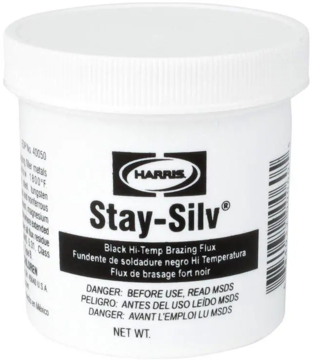 Main image of SSBF5 Stay Silv Brazing Flux, 5 lb. Jar, Black