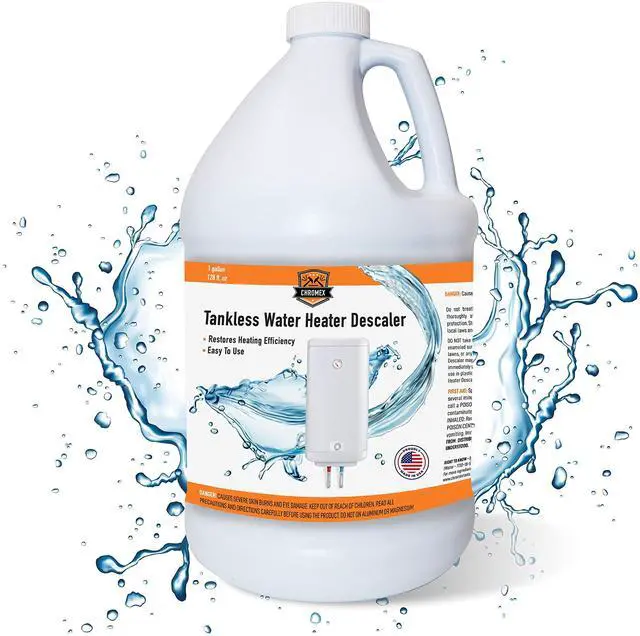 Main image of NSF Certified Tankless Water Heater Descaling Solution | Highly Effective Descale (4 gallon) (4)