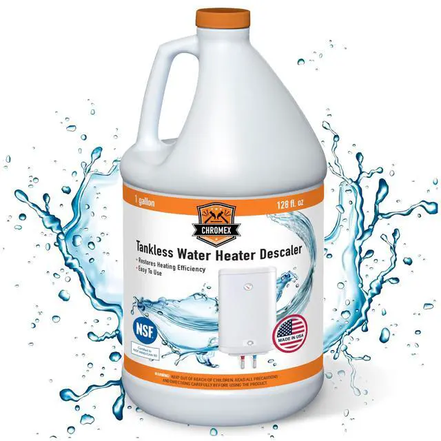 Alt view image 2 of 6 - NSF Certified Tankless Water Heater Descaling Solution | Highly Effective Descale (4 gallon) (4)