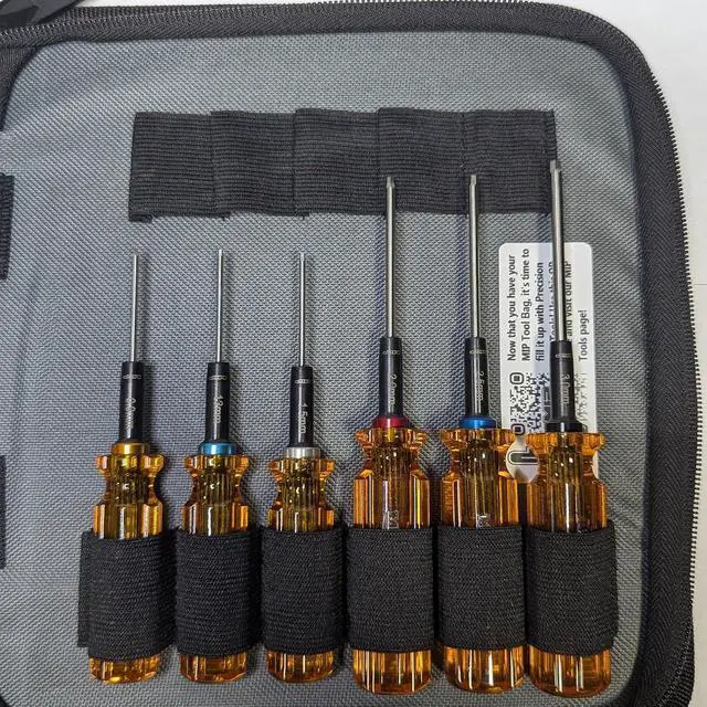 Alt view image 4 of 6 - RC Tool Kit Metric Hex & Nut Driver Set for Traxxas, Arrma, Losi, Axial, Tamiya, Redcat, Kyosho, Team Associated, Tekno, XRay, HPI