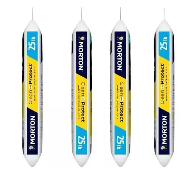 Alt view image 2 of 6 - Morton Salt Clean and Protect Water Softener Salt Pellets, 25 LBs Bag (Pack-4)
