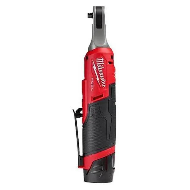 Alt view image 2 of 4 - 2566-22 M12 FUEL Brushless Lithium-Ion 1/4 in. Cordless High Speed Ratchet Kit with 2 Batteries (2 Ah)