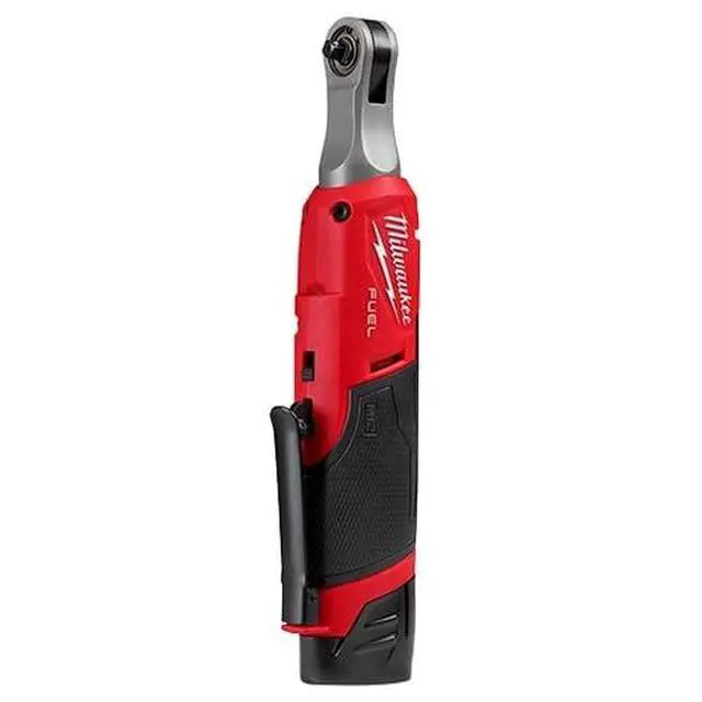 Alt view image 3 of 4 - 2566-22 M12 FUEL Brushless Lithium-Ion 1/4 in. Cordless High Speed Ratchet Kit with 2 Batteries (2 Ah)