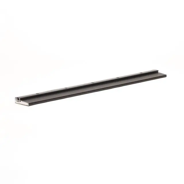 Alt view image 4 of 6 - Adjustable Aluminum Threshold Extra Short Width with Hidden Screws, Adapts to Any Height, Heavy-Duty for Residential & Commercial Use, Available in Multiple Sizes (Black, 48 inch)