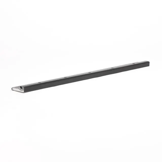 Alt view image 5 of 6 - Adjustable Aluminum Threshold Extra Short Width with Hidden Screws, Adapts to Any Height, Heavy-Duty for Residential & Commercial Use, Available in Multiple Sizes (Black, 48 inch)