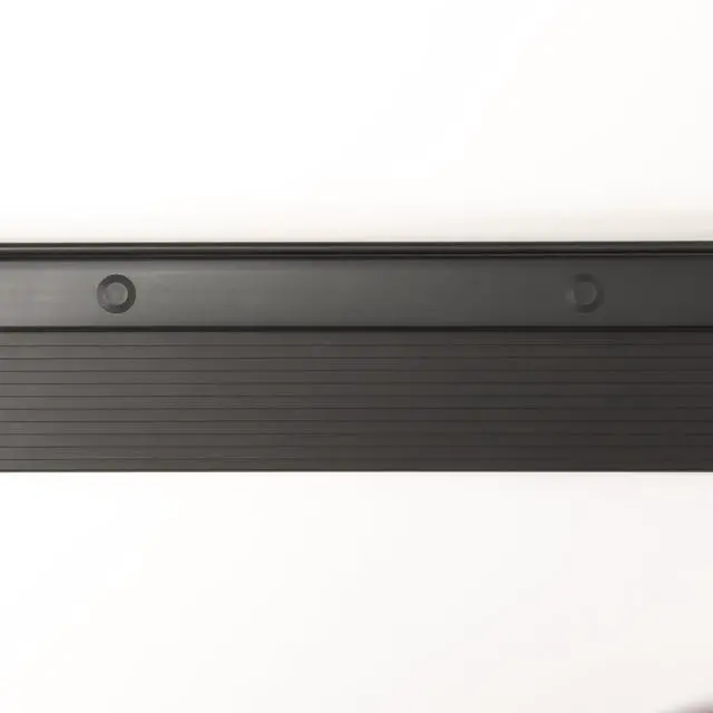 Alt view image 6 of 6 - Adjustable Aluminum Threshold Extra Short Width with Hidden Screws, Adapts to Any Height, Heavy-Duty for Residential & Commercial Use, Available in Multiple Sizes (Black, 48 inch)