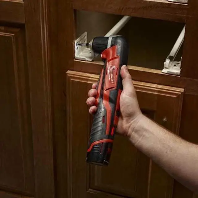 Alt view image 4 of 4 - 2415-20 M12 12-Volt Lithium-Ion Cordless Right Angle Drill, 3/8 In, Bare Tool, Medium
