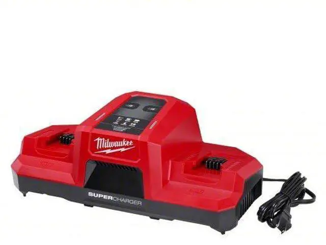 Main image of M18 18V Dual Bay Simultaneous Super Charger Model 48-59-1815 with Fast Charging Technology