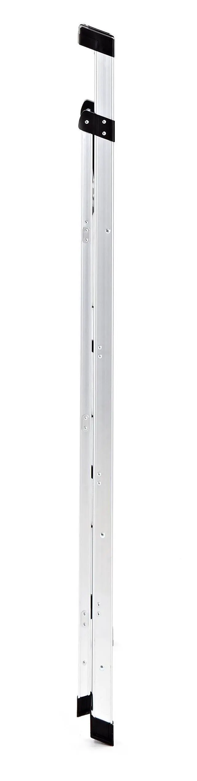 Alt view image 3 of 6 - 5.5 ft. Step Ladder, Aluminum Lightweight with Project Top, Silver, Tested to US Safety Standards, No Assembly Required