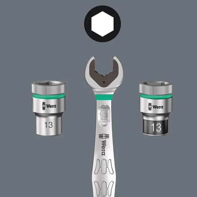 Alt view image 3 of 6 - 056490 Tool-Check Plus Bit Ratchet Set with Sockets - Metric