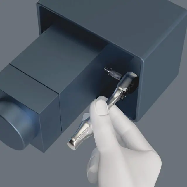 Alt view image 5 of 6 - 056490 Tool-Check Plus Bit Ratchet Set with Sockets - Metric