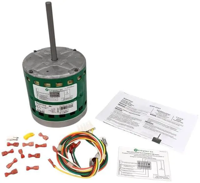 Main image of CECOMINOD073162 GE Genteq 1/3 HP 230 Volt Replacement X-13 Furnace Blower Motor