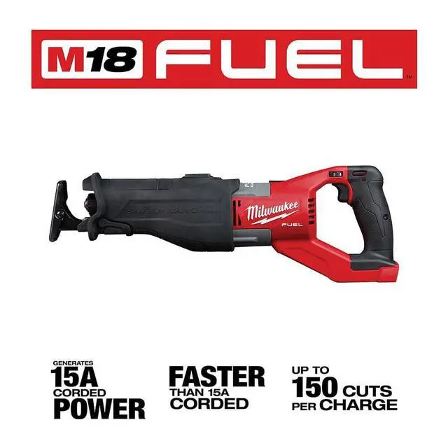 Alt view image 2 of 6 - Milwaukee 2722-20 Reciprocating Saw