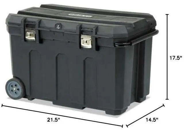 Alt view image 6 of 6 - 037025H 50 Gallon Mobile Chest