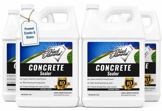 Main image of Concrete Sealer Clear Penetrating Waterproofing Spray. The Best Most Durable Sealant for Driveways, Cement Patio Pavers, Brick, Stone Or Any Outdoor Hard Surface. Easy, Long-Lasting Natural Look