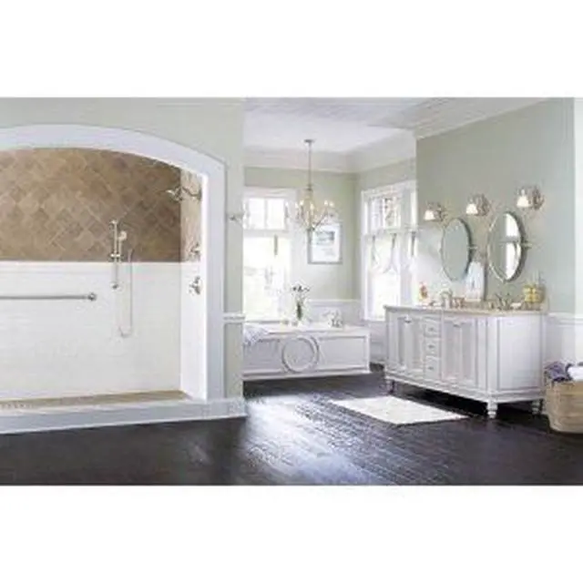 Alt view image 2 of 6 - Eco-Performance Oil-Rubbed Bronze Detachable Handheld Showerhead with 69-Inch-Long Hose Featuring 24-Inch Slide Bar, 3668EPORB